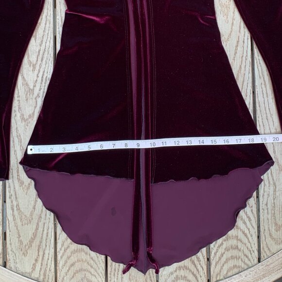 Fairy Flair Velour Long Sleeve Bell Cuff Pixie Robe Sz XS - Picture 12 of 16